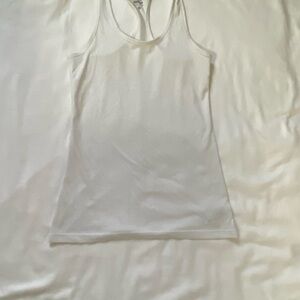 Women's White Nike Tank Top